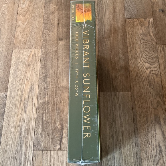 Vibrant Sunflower Pink Sky Puzzle 19”x26” 1000 pieces New Sealed - Picture 13 of 16